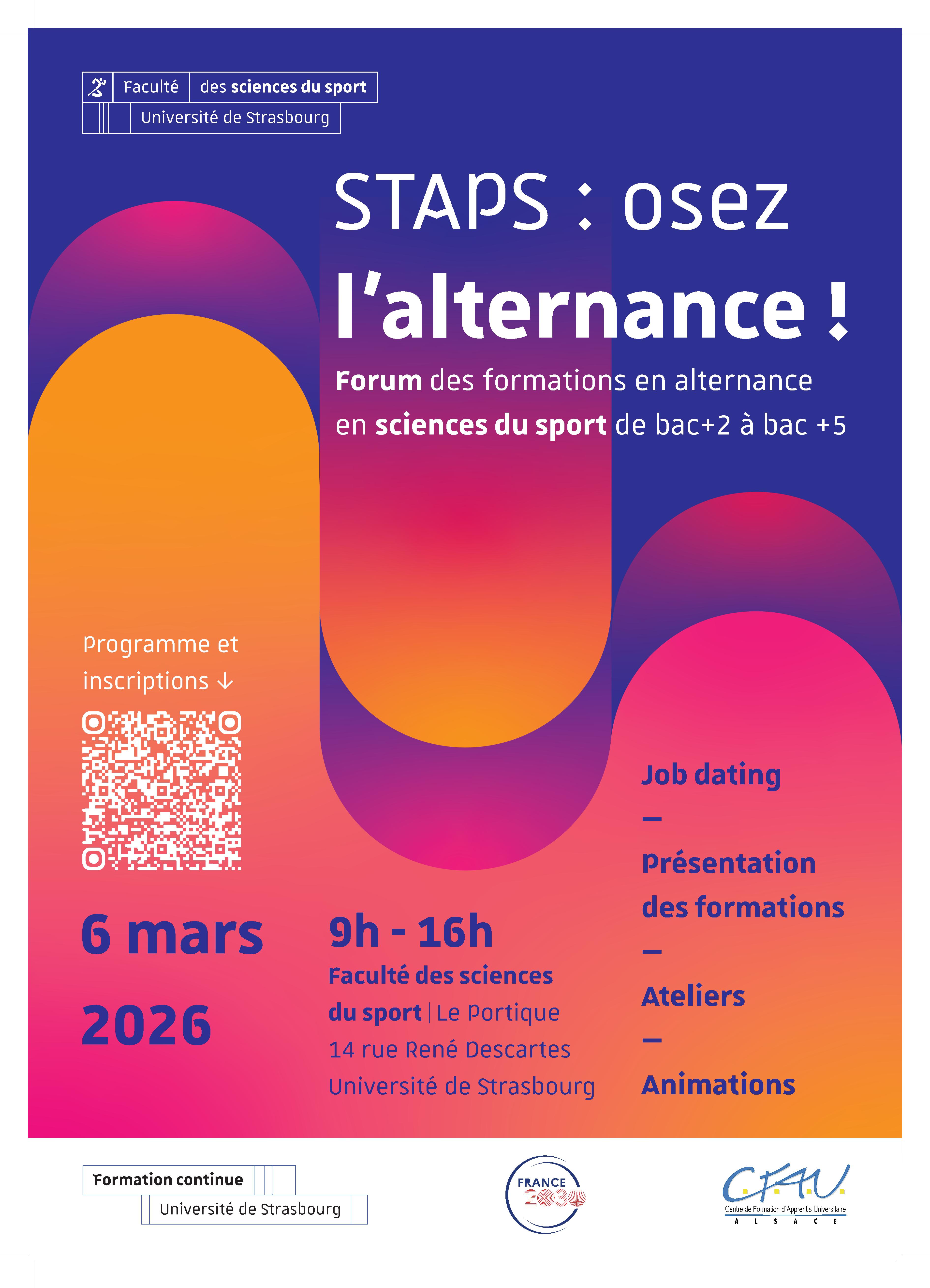 STAPS : OSEZ L'ALTERNANCE