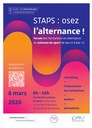 STAPS : OSEZ L'ALTERNANCE
