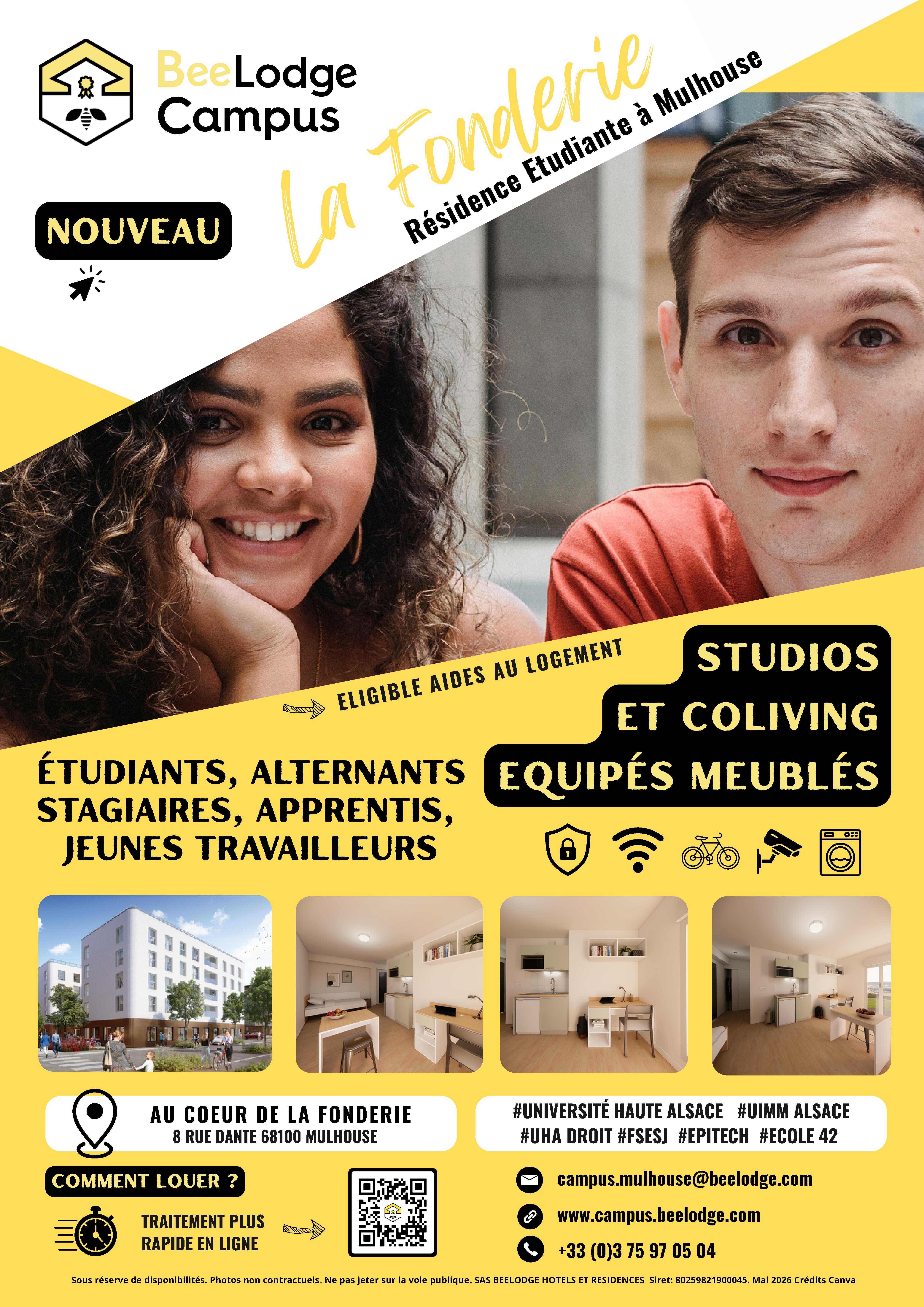 UNE NOUVELLE RESIDENCE POUR LES APPRENTIS A MULHOUSE 